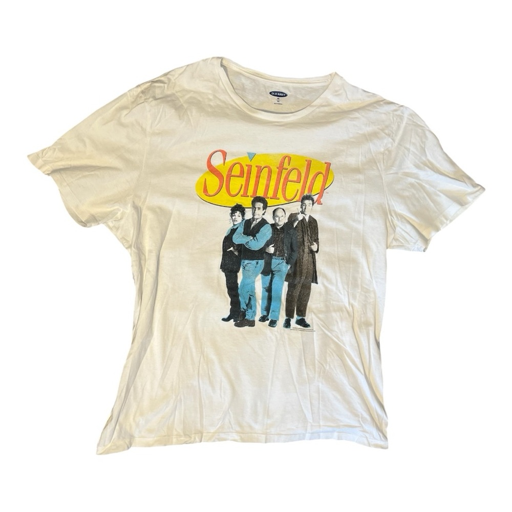 Vintage Seinfeld Graphic T-Shirt White